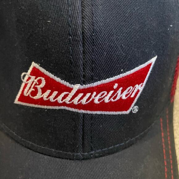 Budweiser snap back mesh baseball cap trucker hat - Picture 3 of 8